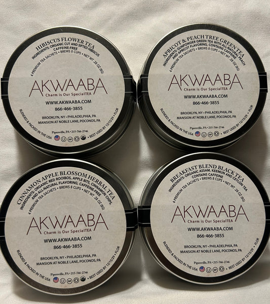 Akwaaba SpecialTEA Mini Gift Set — 4 blends