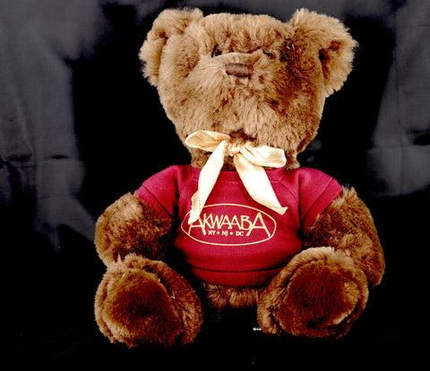 Akwaaba Teddy Bear In A T-shirt