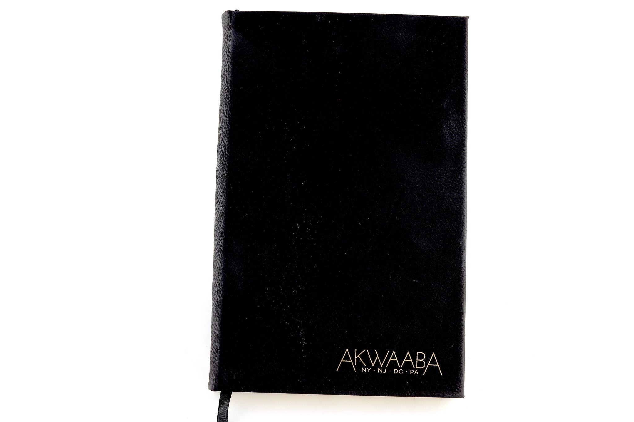 Akwaaba Black Sueded Journal