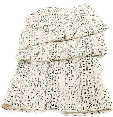Handmade Mudcloth Blanket (Mali)